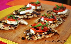Grilled Chicken Caprese