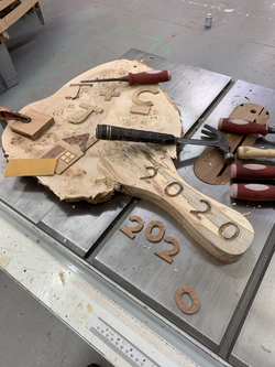 charcuterie burl inlays austrian spalted poplar
