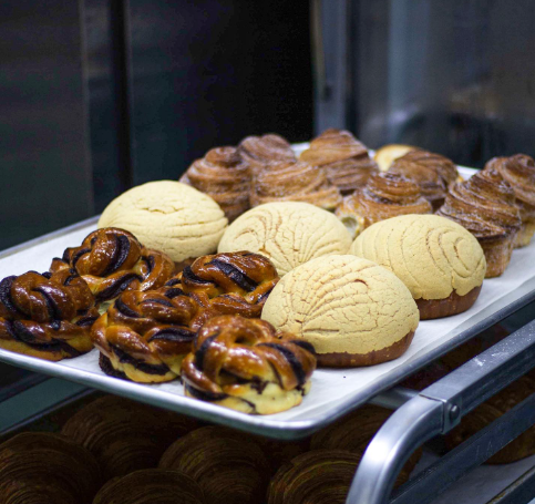 Arranged Food and Objects