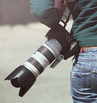 Photographer with Camera