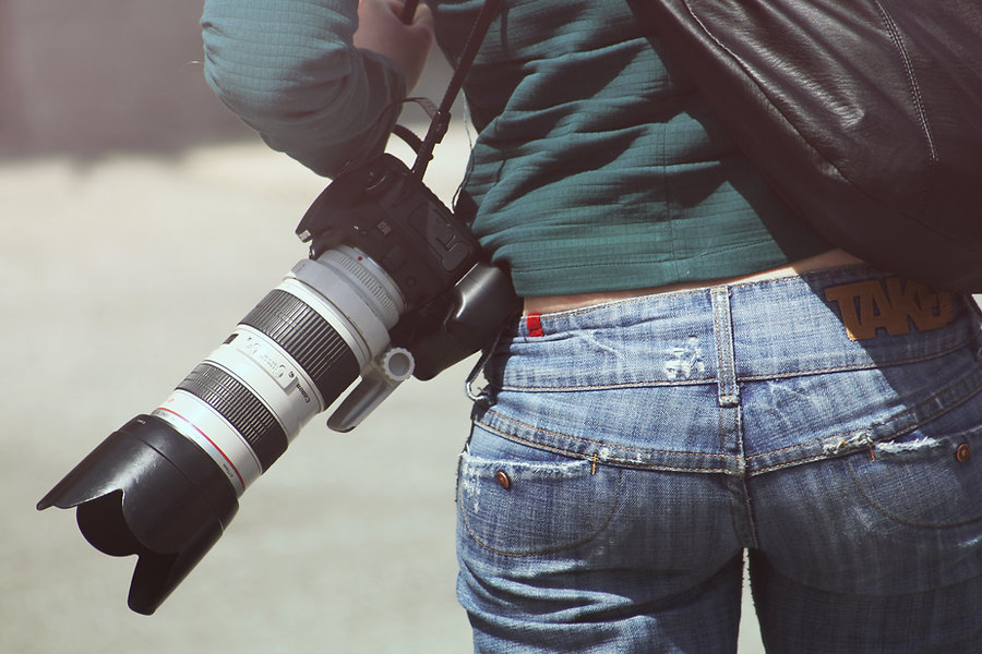 Photographer with Camera