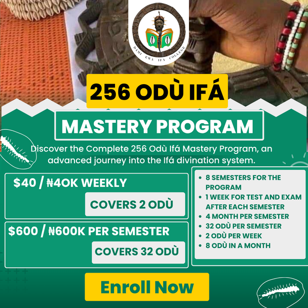256 Odu Ifa Course