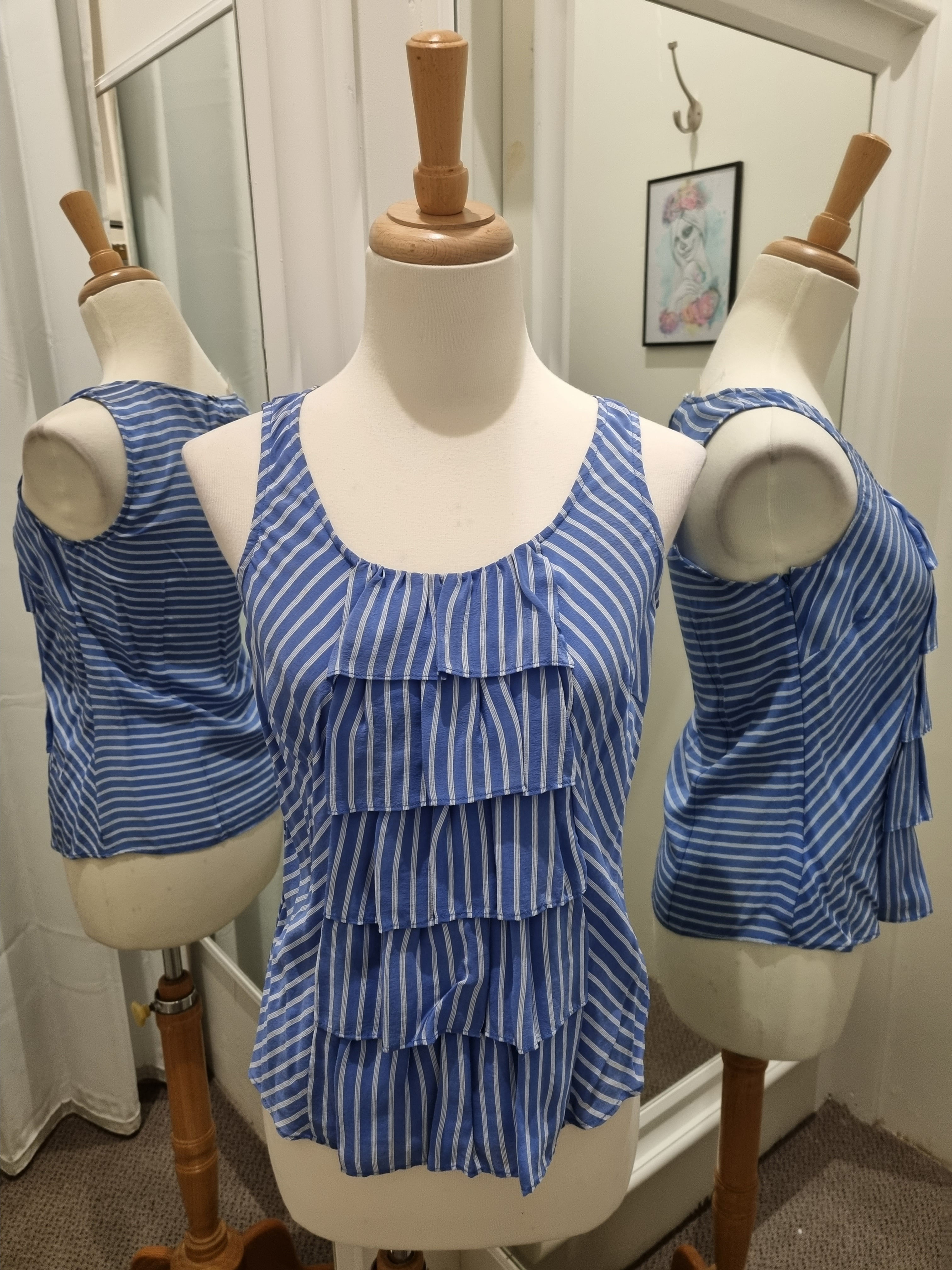 Ladies Basque Top. Size 6