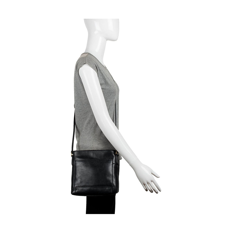 Thumbnail: Sierra Small Leather Crossbody Bag