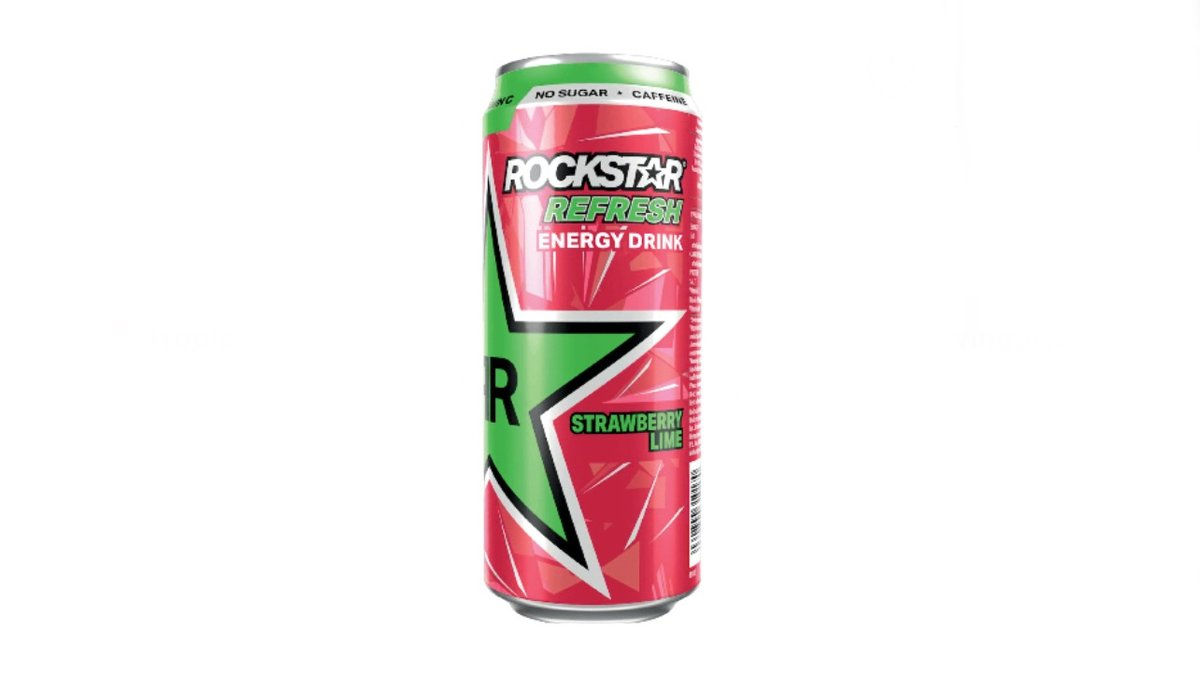 Rockstar Refresh Straberry & lime