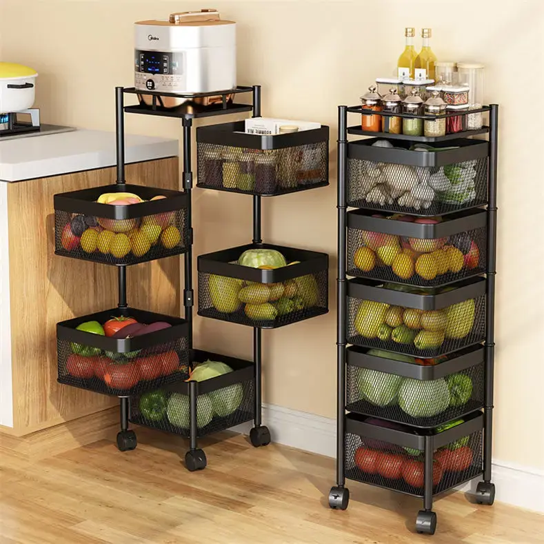 Miniatyrbilde: Multifunctional 5 Layer Black shelf