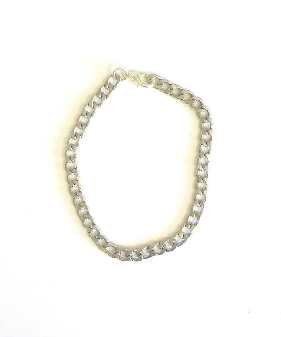 Silver Chain Bracelet for Men