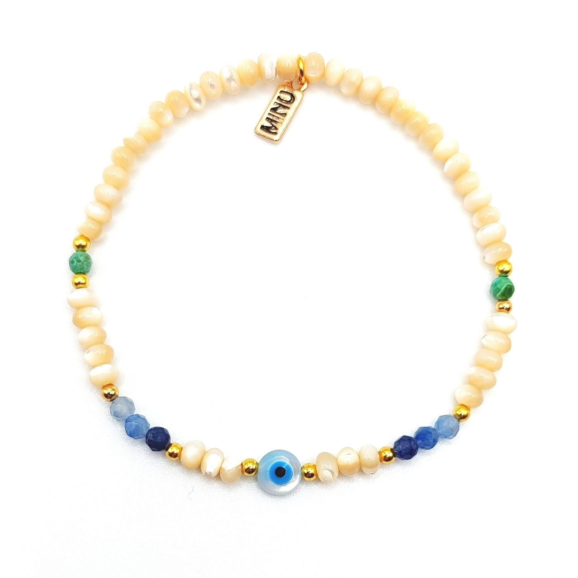 Mother of Pearl Eye Bracelet