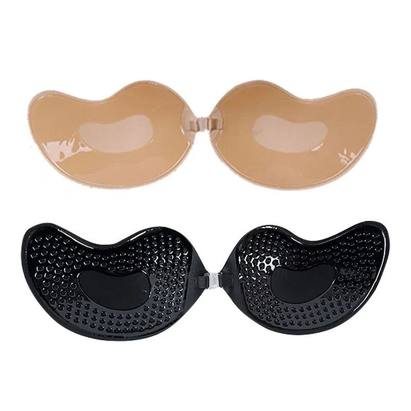Thumbnail: Women Invisible Push Up Bra Self-Adhesive Silicone Bust Front