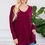 Thumbnail: Thermal Waffle V-Neck Sweater
