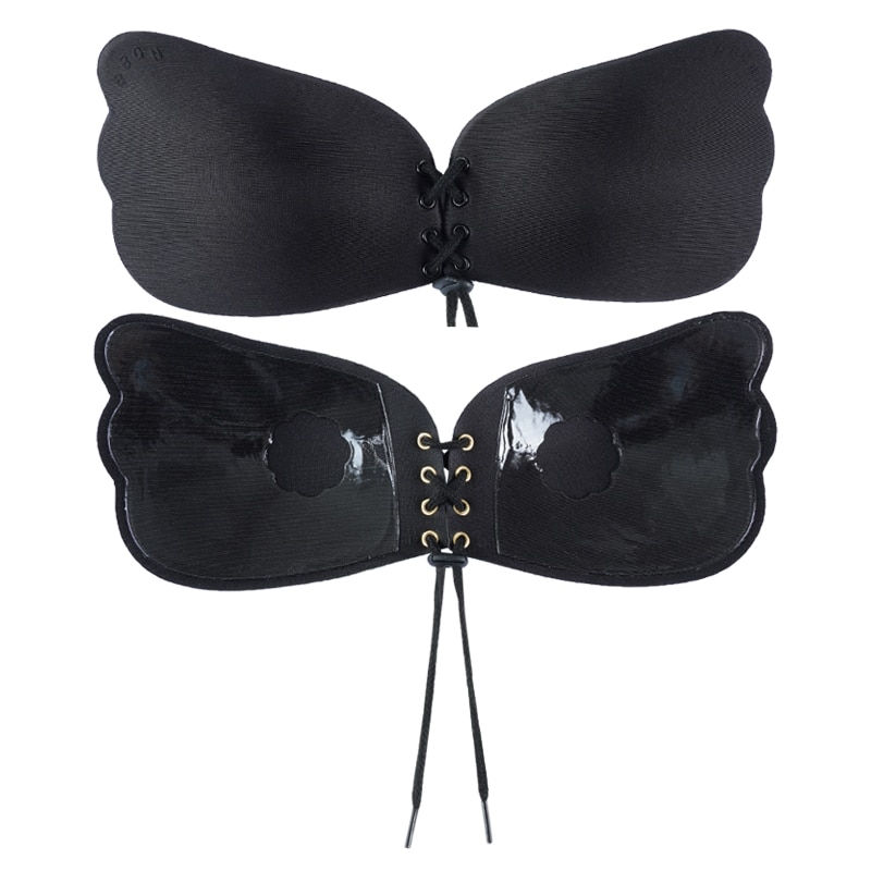 Miniatyrbilde: Large Size Strapless Bra Adhesive Sticky Push Up Bras for