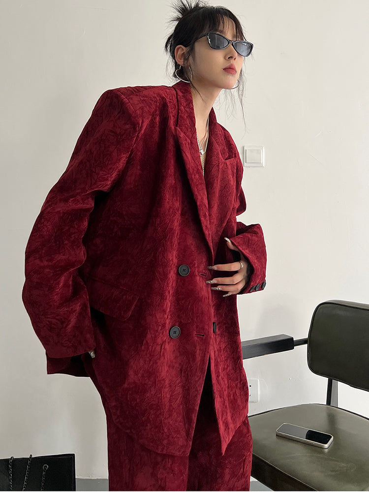 Miniatyrbilde: Sayuri Crushed Velvet Blazer