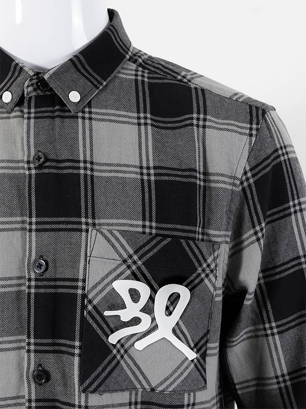 Miniatyrbilde: HL plaid shirt puff