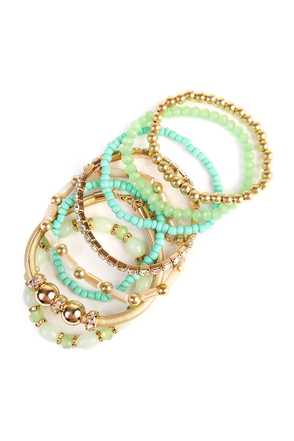 Thumbnail: Classic Multibeaded Bracelet Set