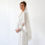 Thumbnail: Maternity Ivory Lace Bohemian Wedding Dress With Pockets #7004