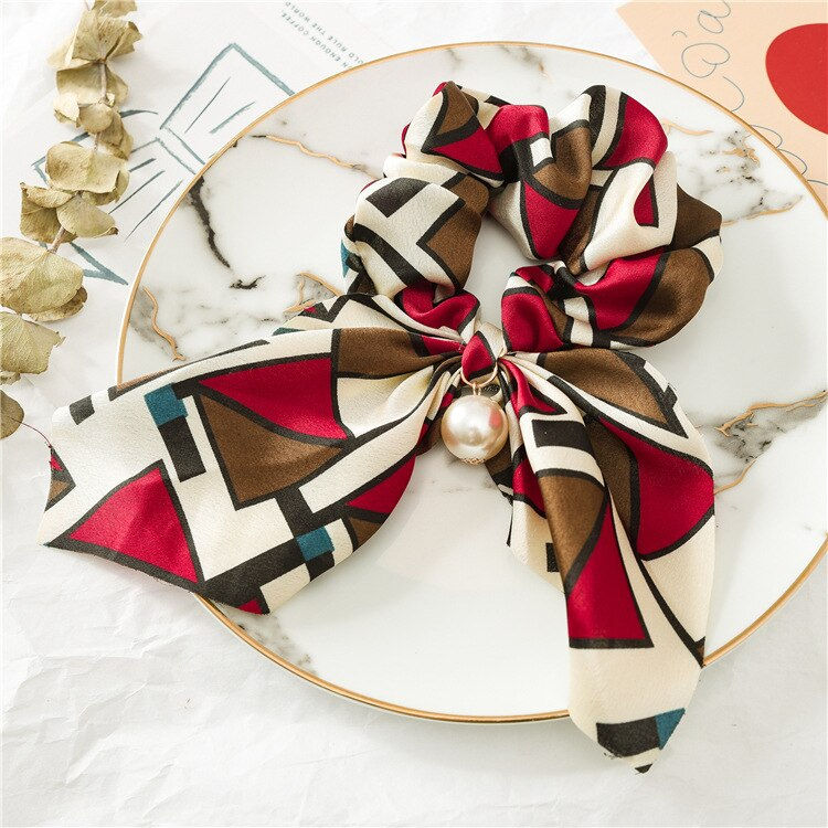 Miniatyrbilde: Holder Hair Tie Hair Rope Rubber Bands Hair Accessories Bowknot Headwear