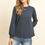 Thumbnail: Long Sleeve Round Neck Solid Top