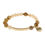 Thumbnail: Hdb3004b - "Faith" Mixed Beads Charm Braclet