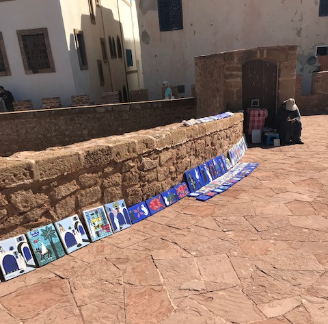 Don't miss the opportunity to purchase a beautiful painting from this talented local artist, whose artwork is displayed right beside the Skala. It's a wonderful way to support the local art scene while taking home a unique souvenir from Essaouira.