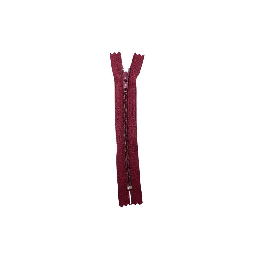 ZIPPER 6" VINO 273 YKK CFC-452 POLIESTER