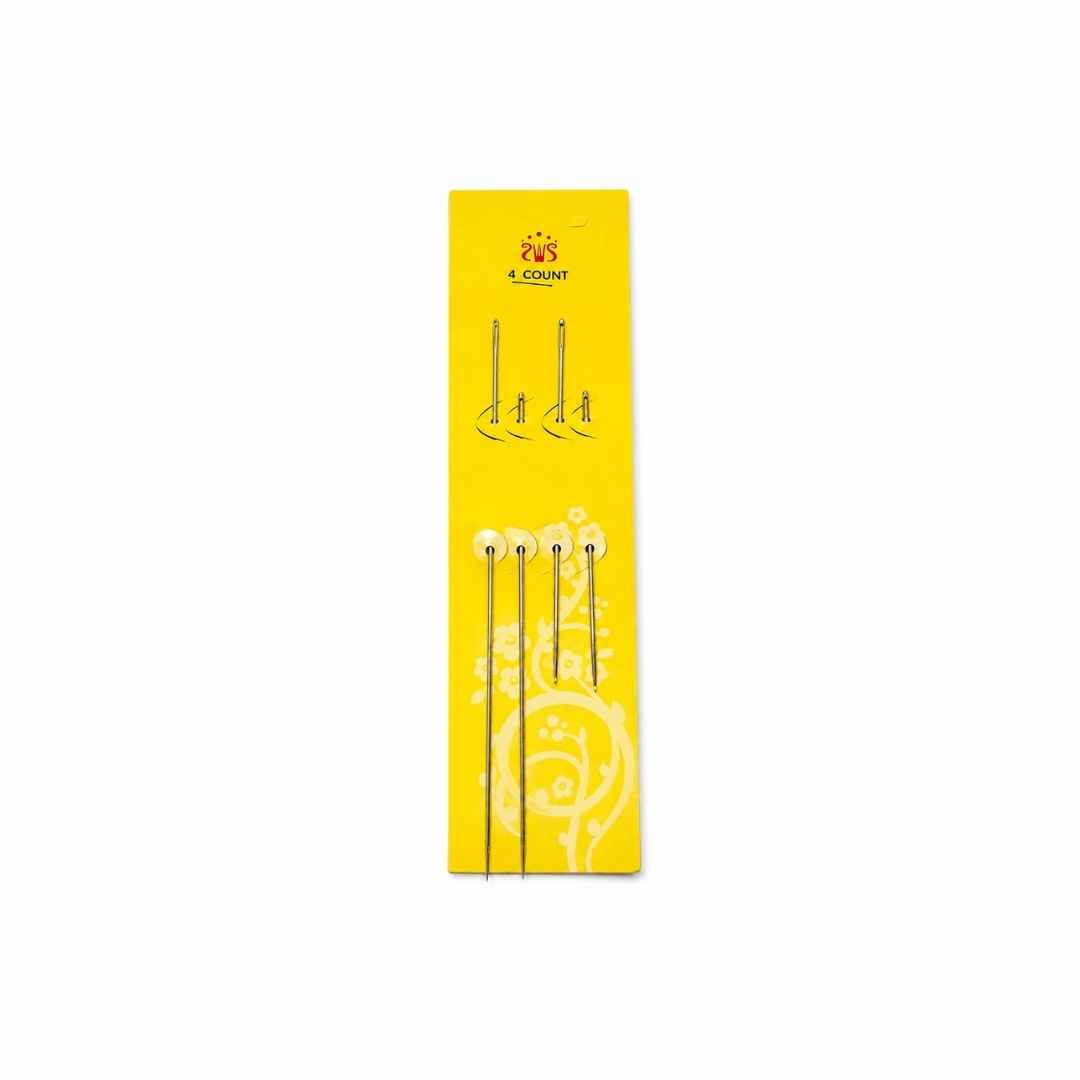 BLISTER AGUJONES 4 PCS 1.6MM (10-12.4-15-17.4 CM) 24 UND / PAQ