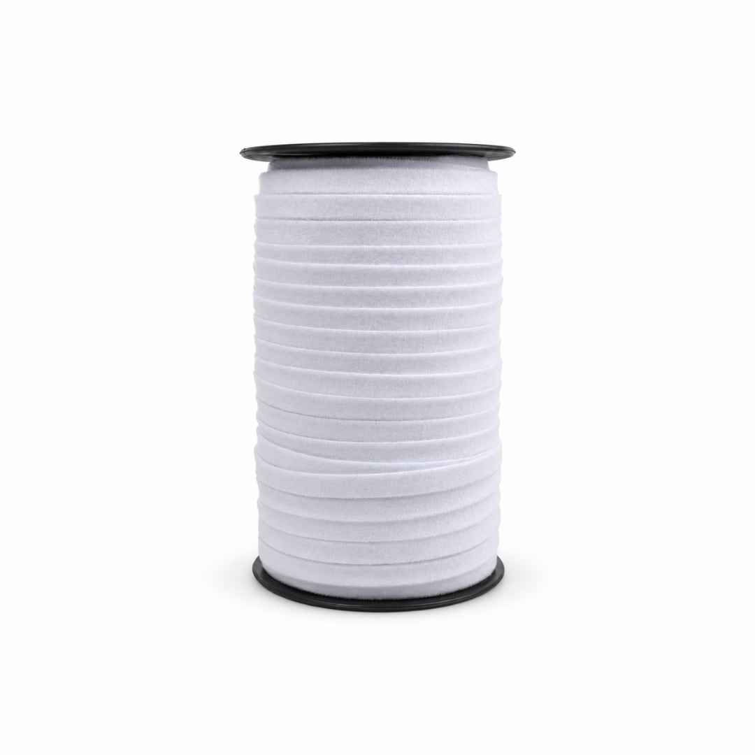 TAPA VARILLA AFELPADA BLANCA 11MM 100MT/ ROLLO