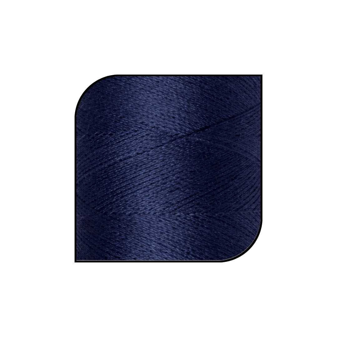 HILO 40/2 500Y A804 AZUL OSCURO 10 UN X CAJA