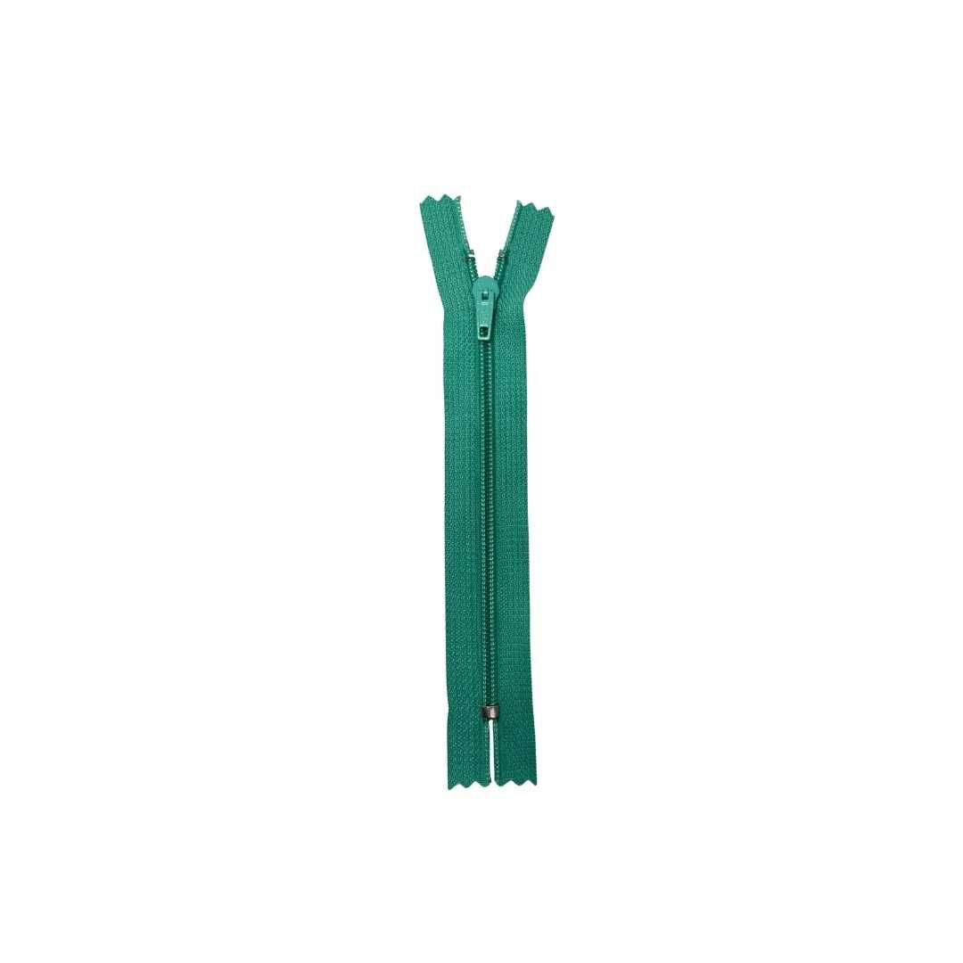 ZIPPER 6" VERDE MENTA 332 YKK CFC-452 POLIESTER