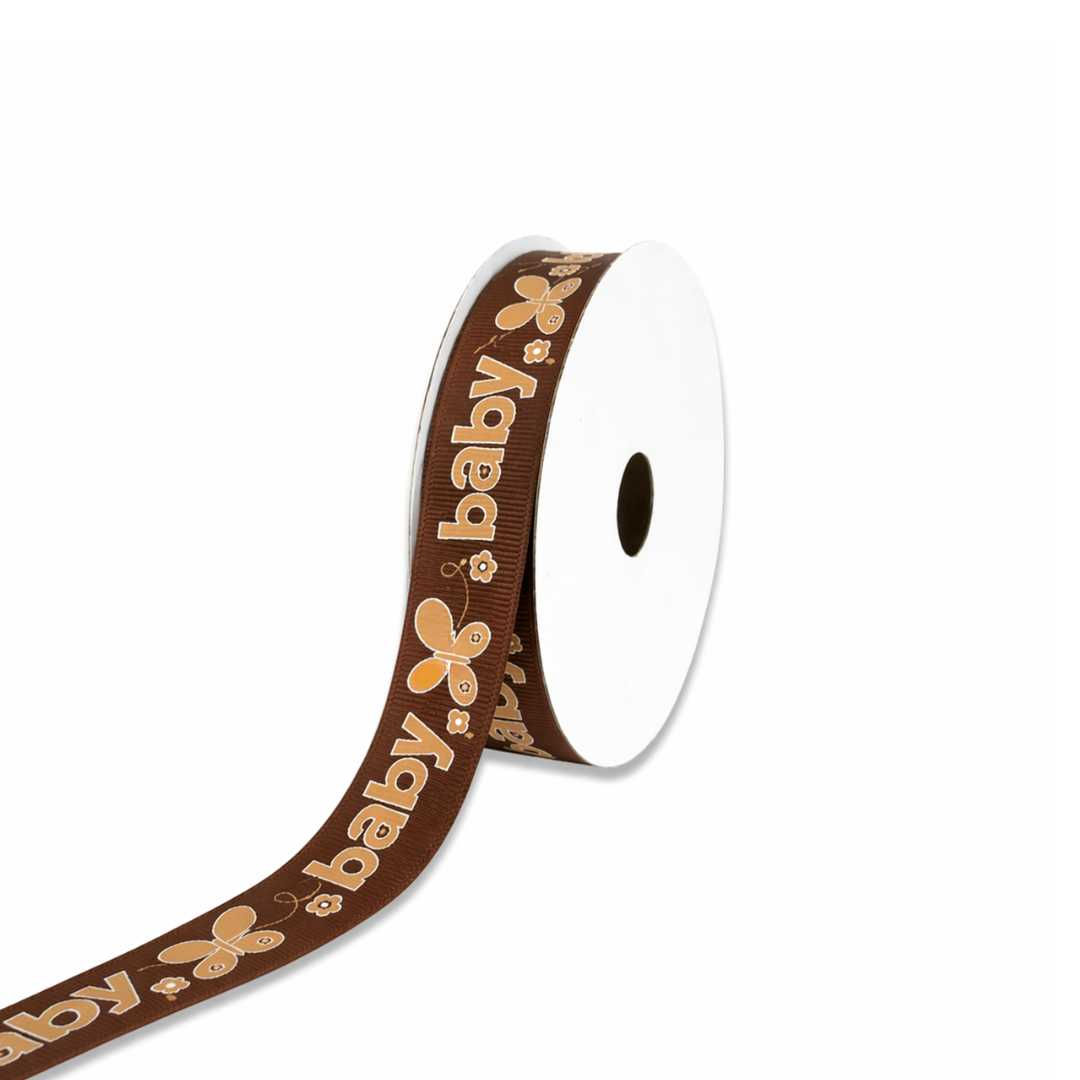 %CINTA GRO 22MM CAFE 184 LS810-1 MARIPOSA (23M/R)