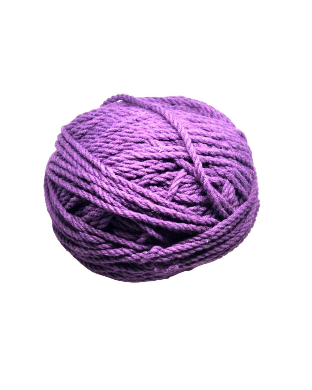 CUERDA MACRAME #3 MORADO 56 BOLA 500G/120 MTR APROX