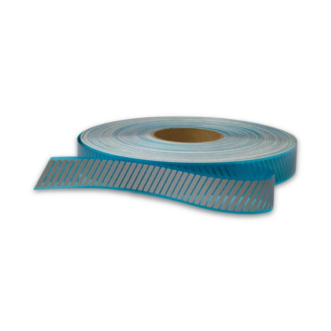 CINTA REFLECTIVA TRANSFER SEGMENTADA 4300 22.5 CM TWILL 100 MR ROLLO