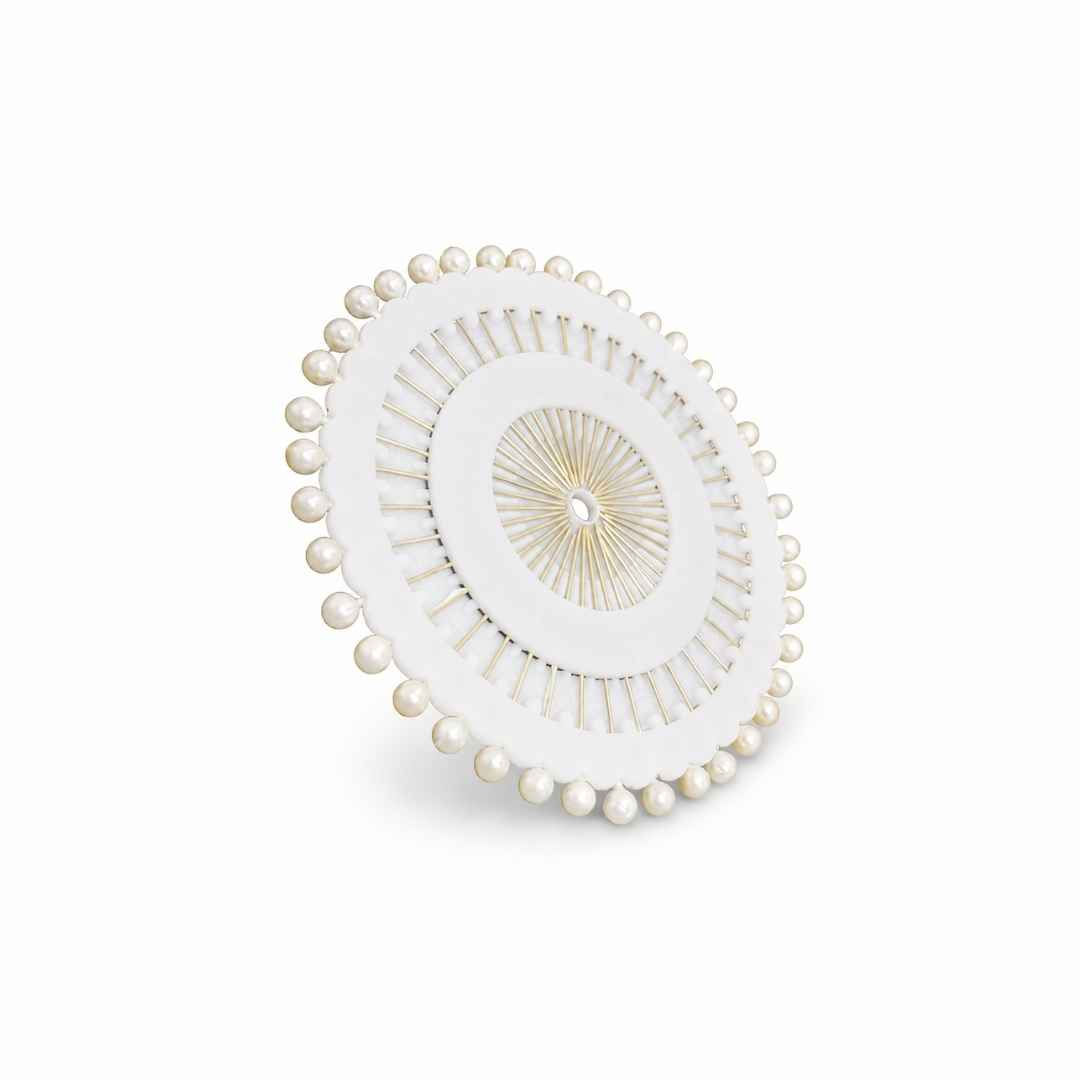 ALFILER REDONDO (TODO BLANCO) 36MM 36MM RUEDA 40PCS 12 / PAQ 36 / CAJA