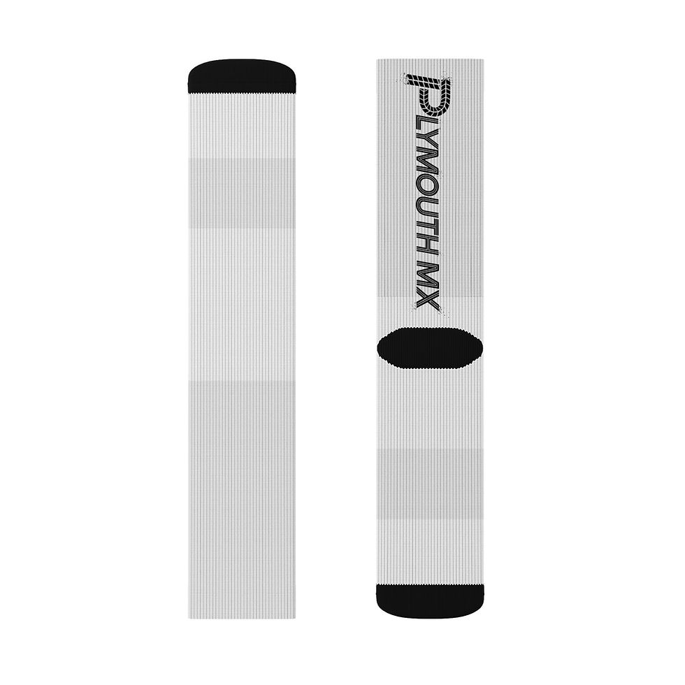 Thumbnail: Plymouth MX Logo Crew Socks
