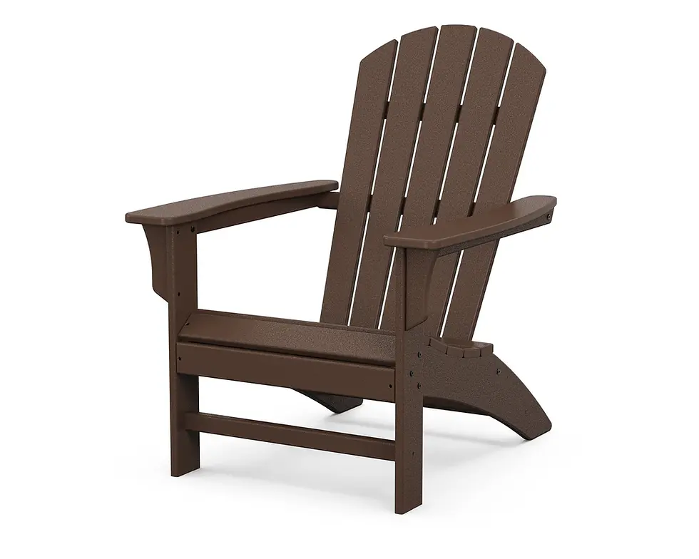 SunDeck® 2 classic folding Adirondack chair, brown