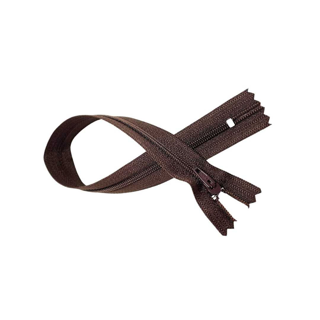 ZIPPER 20" CAFÉ OSC 868 YKK CFC-32 POLIESTER