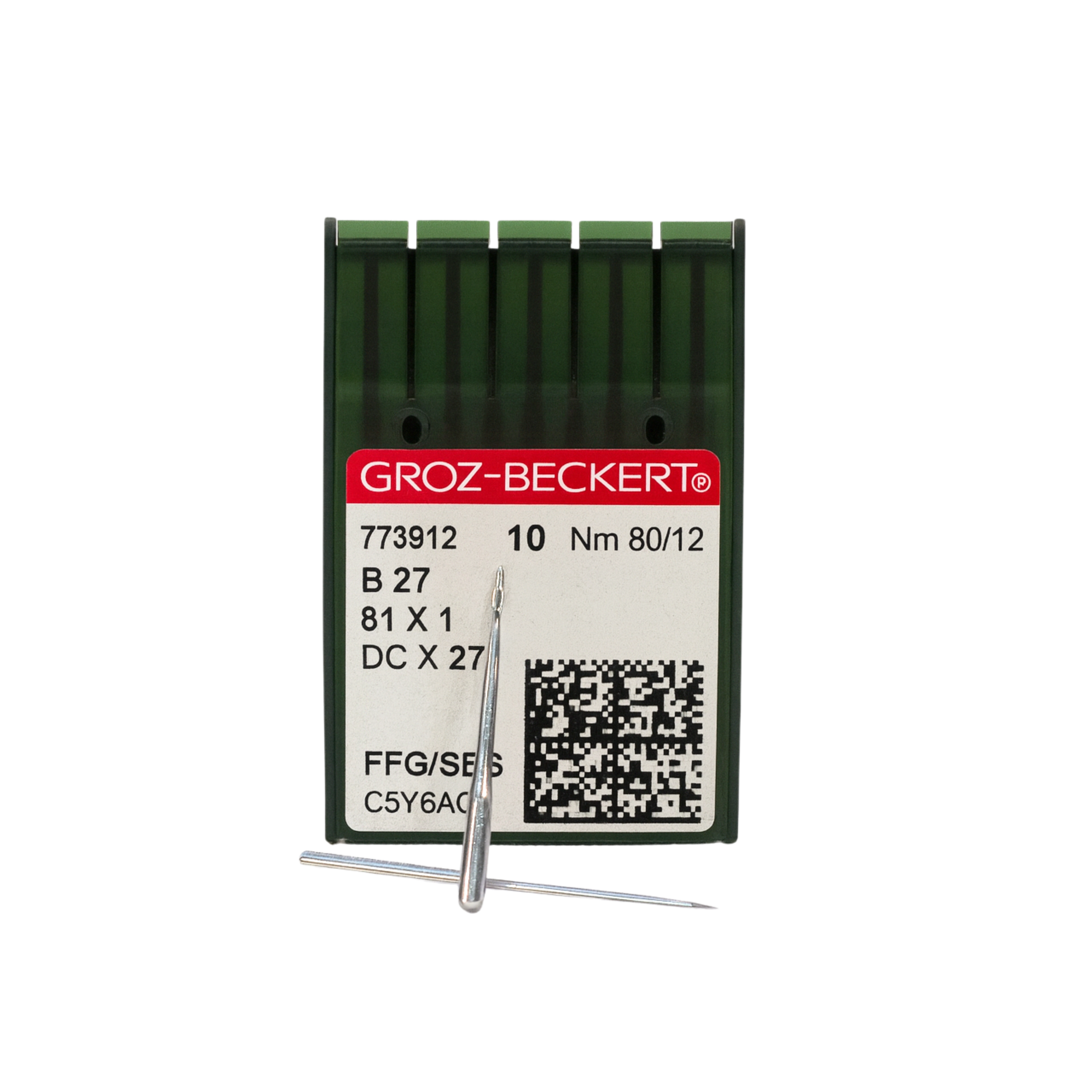 AGUJA GROZ-BECKERT 80/12 OV  B27