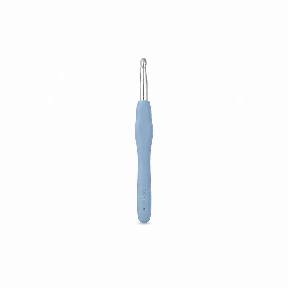 Miniatura: SET AGUJAS CROCHET PUÑO PLASTICO 11 PCS