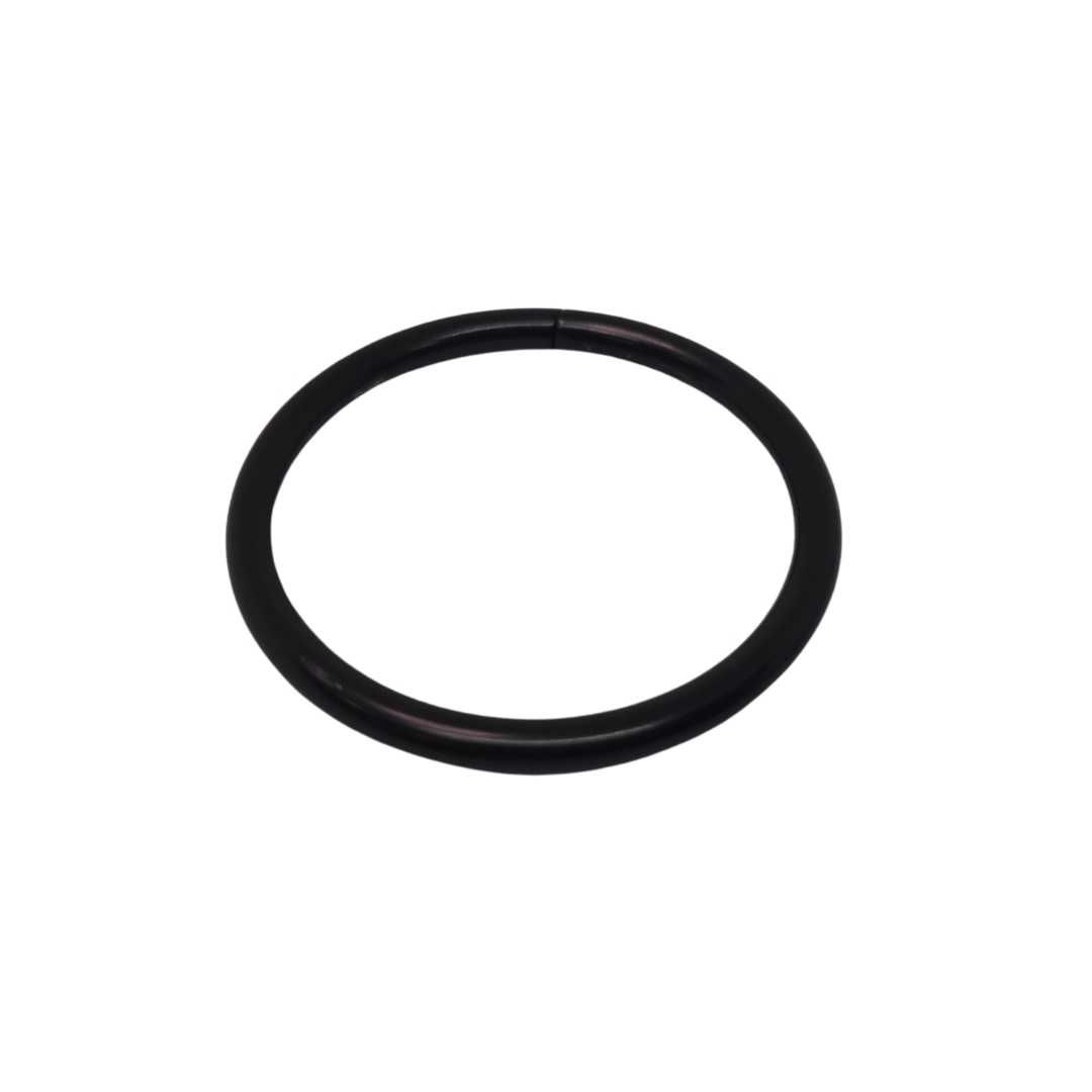 ARGOLLA REDONDA HIGH 3.8MM NEGRO 1 1/2"
