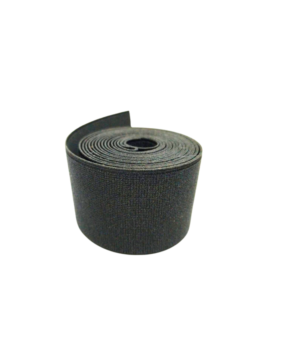 Miniatura: RESORTE ZAPATO 2" NEGRO 25MTS/ROLLO