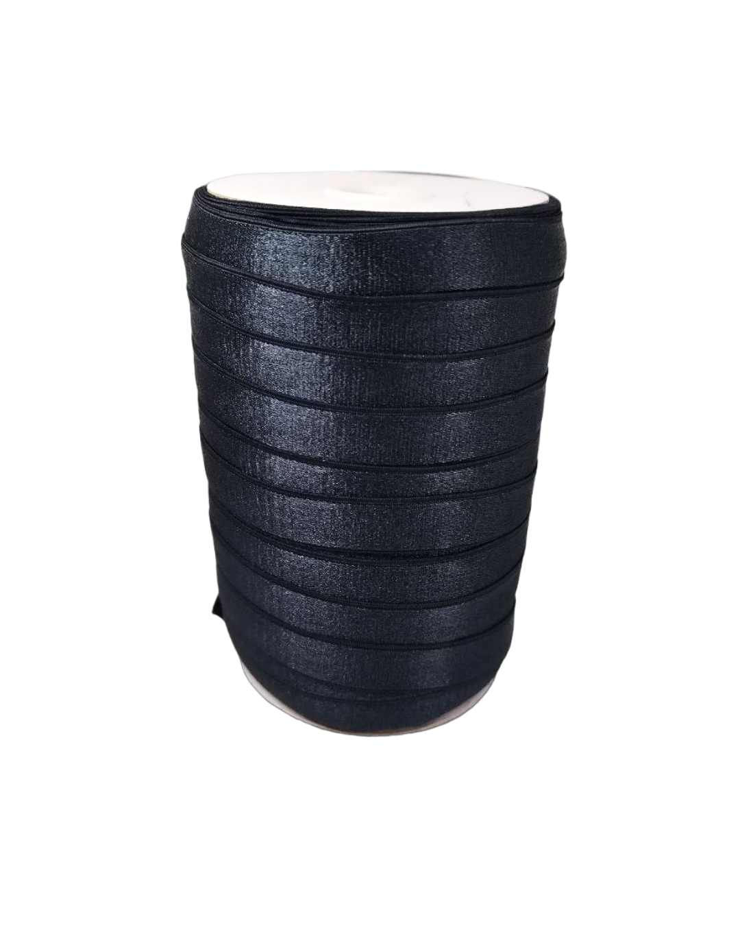 ELASTICO SATIN STRAP 15MM NEGRO 322 50MT/ROLLO