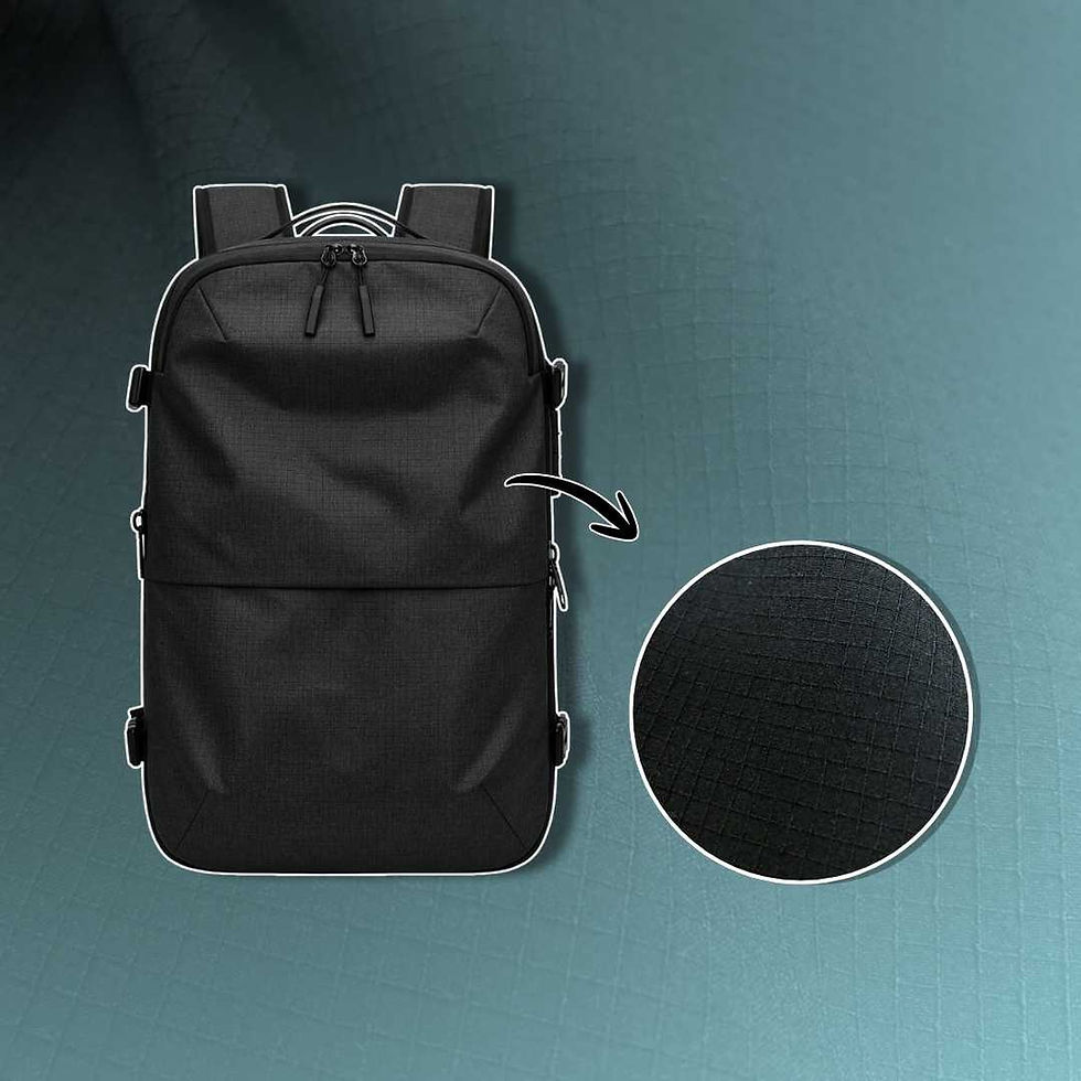 Miniatura: CORDURA OXFORD NEGRA CUADRICULADA