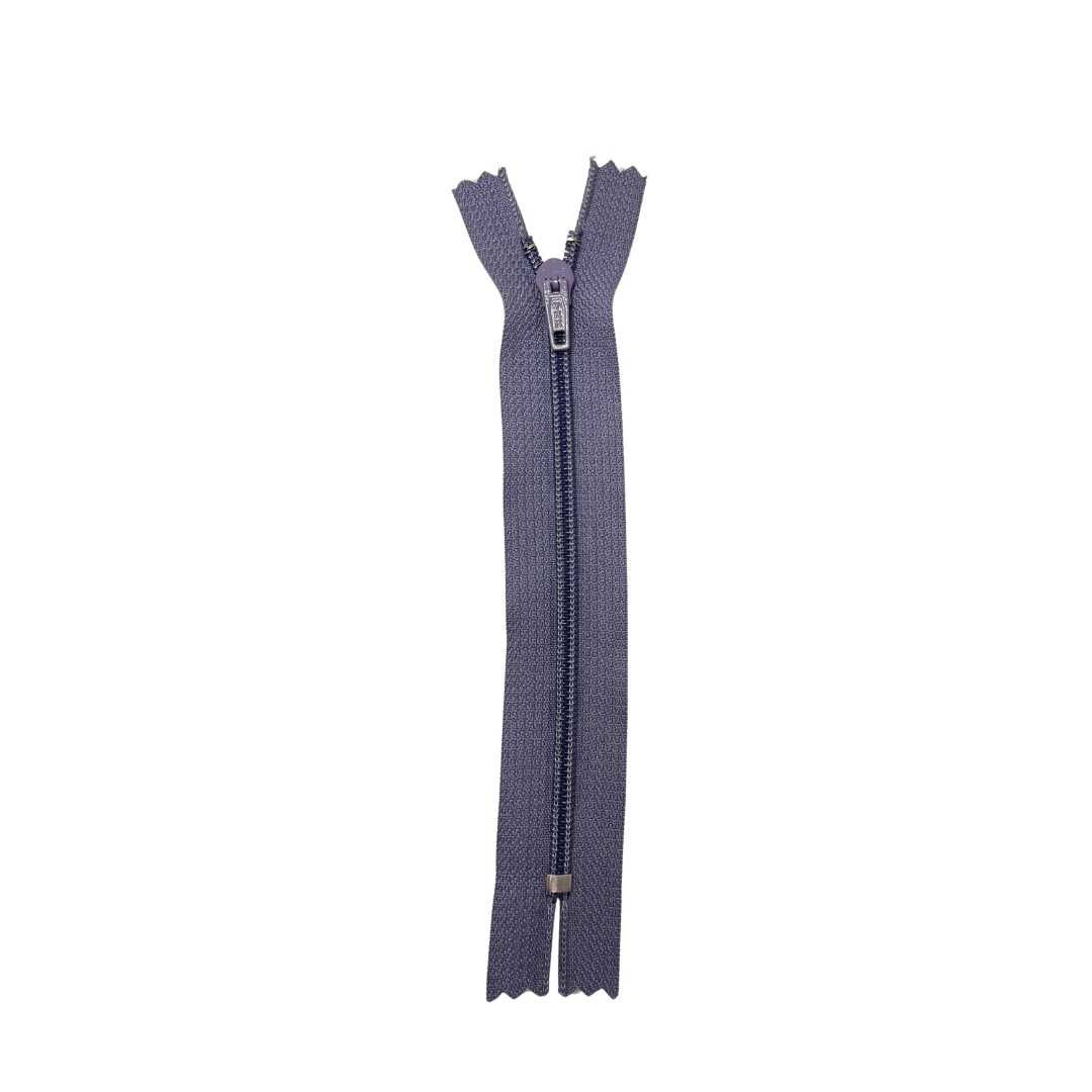 ZIPPER 8" GRIS 379 YKK CFC-452 POLIESTER