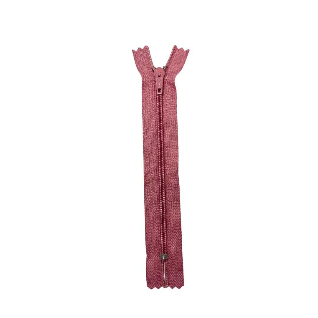 ZIPPER 8" PALO ROSA 214 YKK CFC-452 POLIESTER