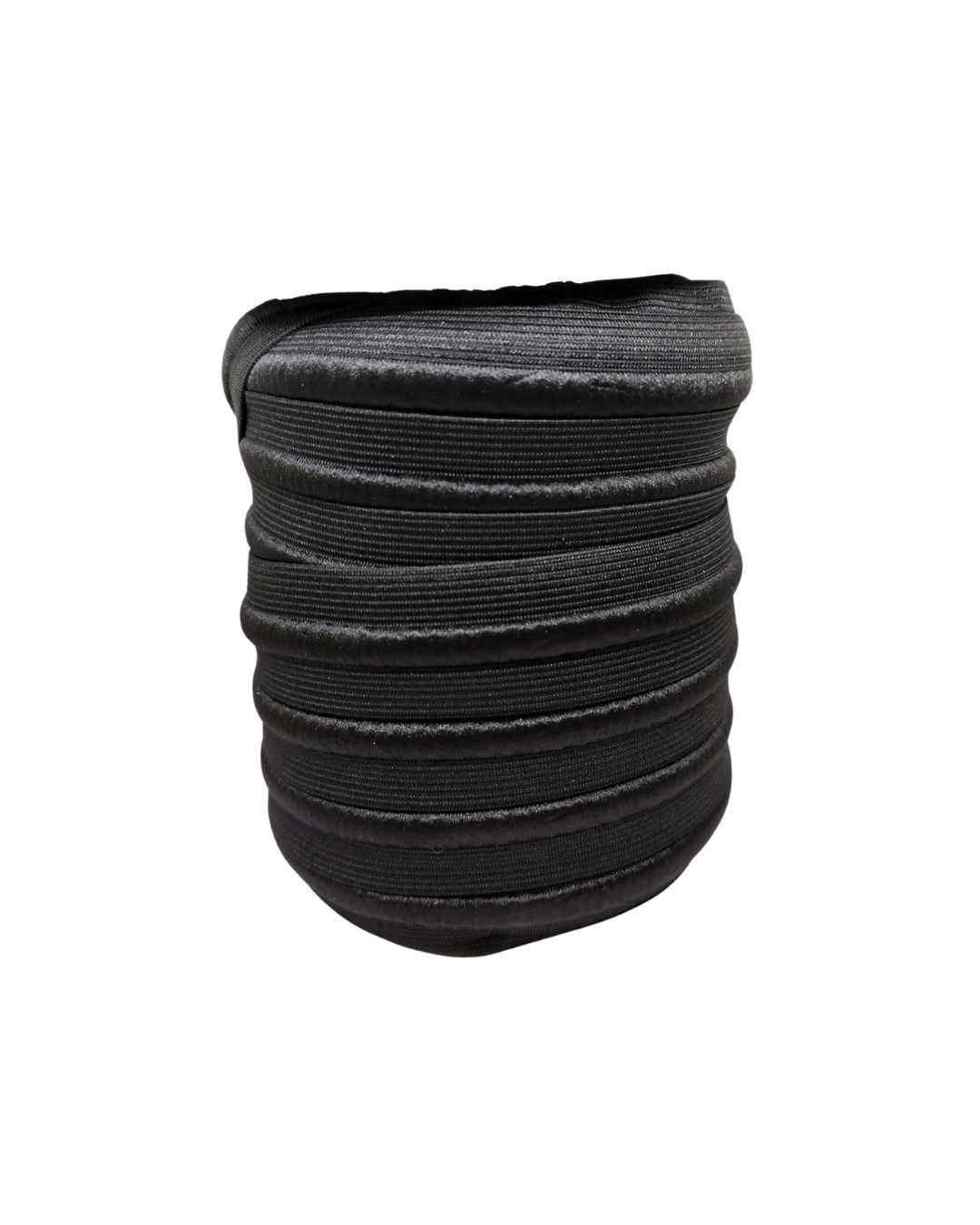 ELASTICO C/CORDON NEGRO 33MM 25 MT / ROLLO