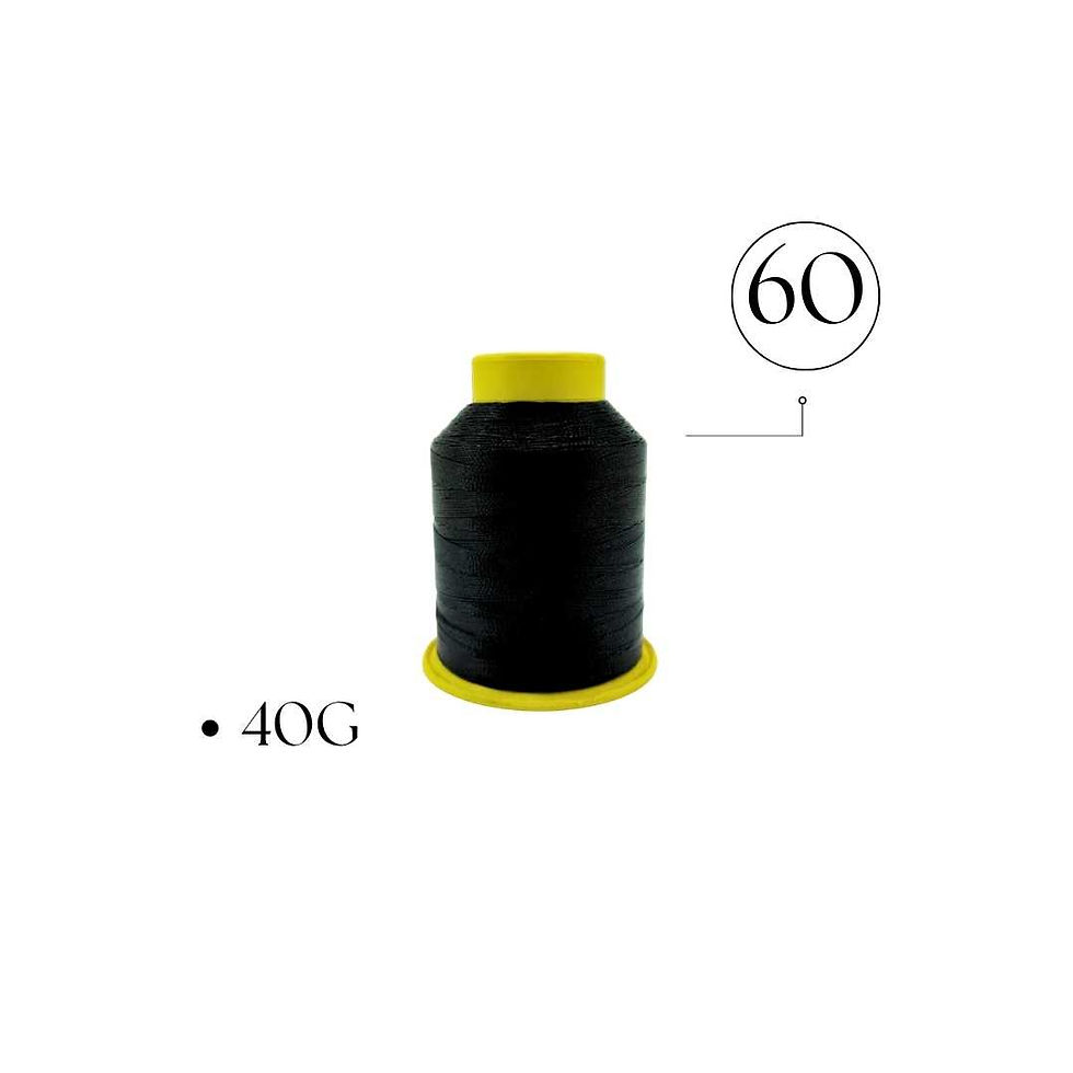 Miniatura: HILO LYN 60 NEGRO 40 G