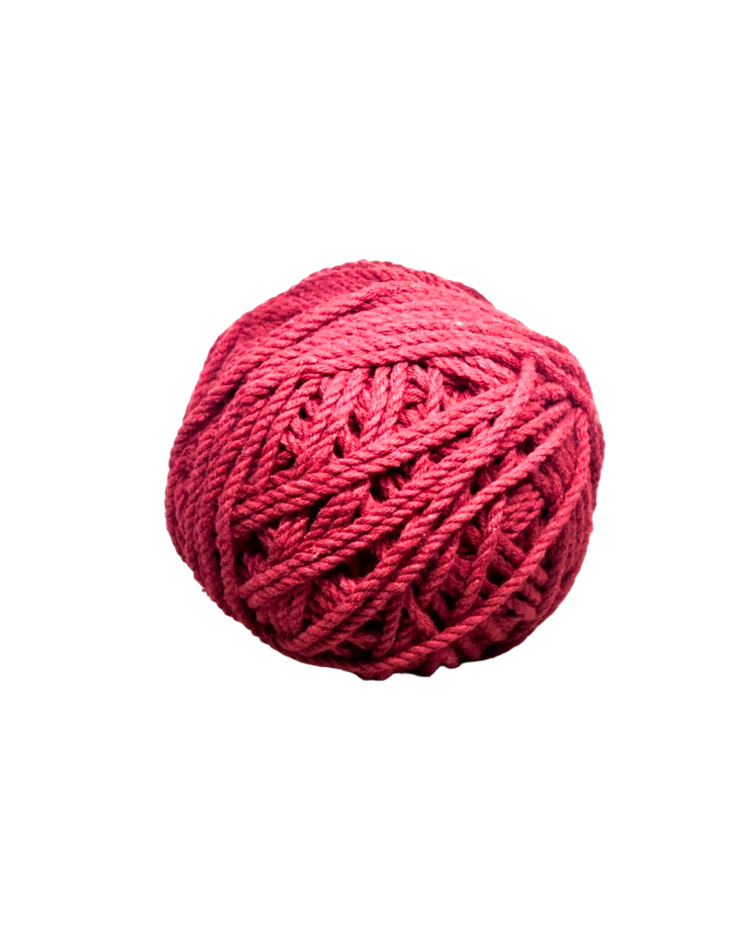 CUERDA MACRAME #3 VINO 19 BOLA 500G/120 MTR APROX