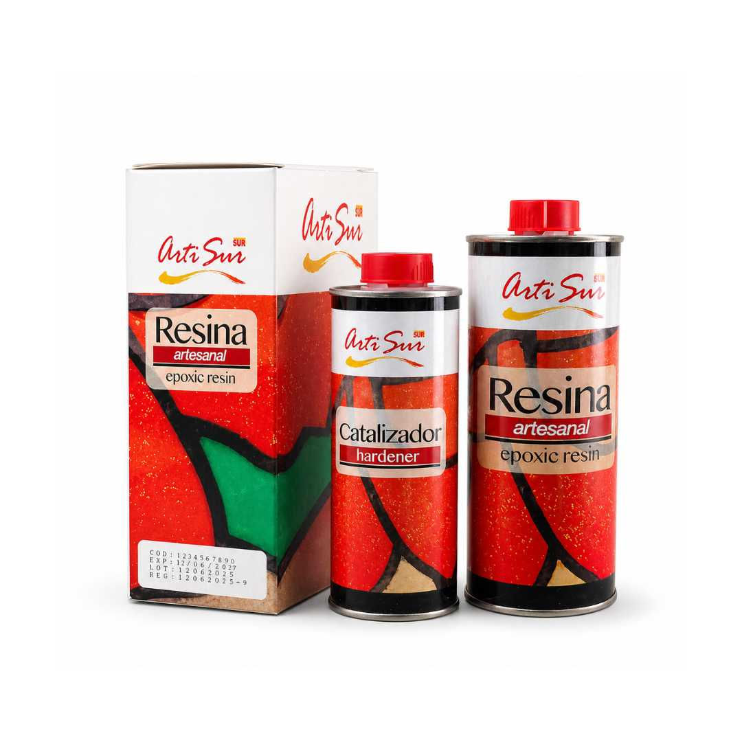 KIT RESINA EPOXICA 1/8 CATALIZADOR 1/16