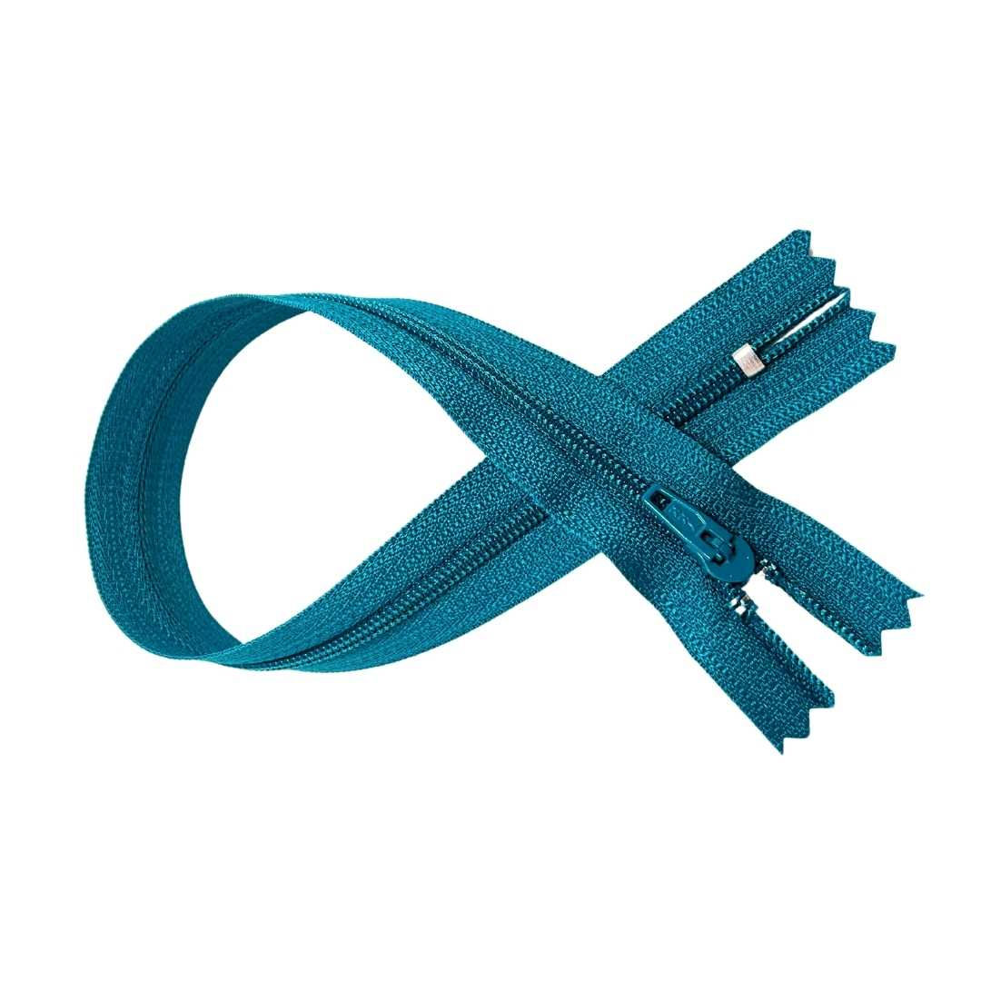 ZIPPER 22" TURQUEZA 020 YKK CFC-32 POLIESTER