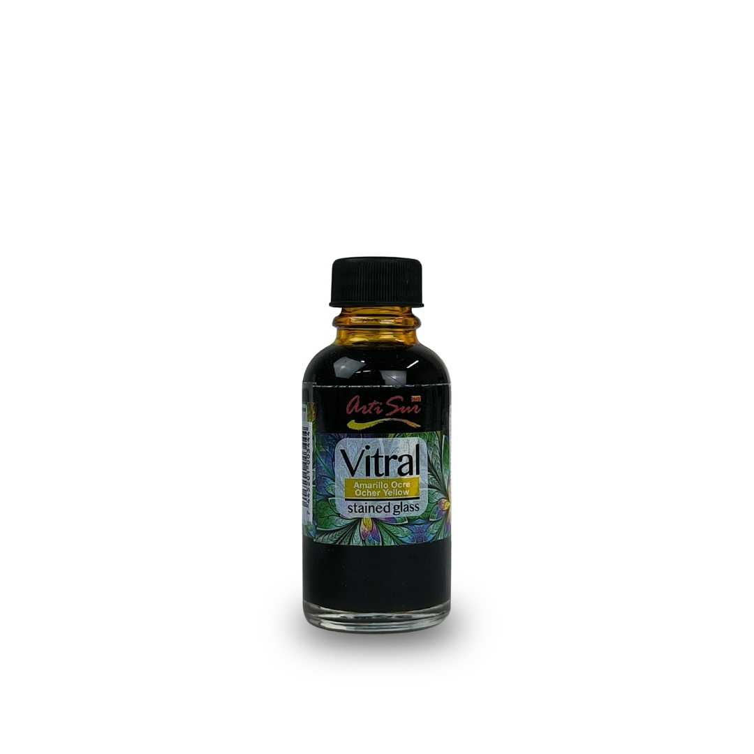 PINTURA VITRAL AMARILLO OCRE 30ML