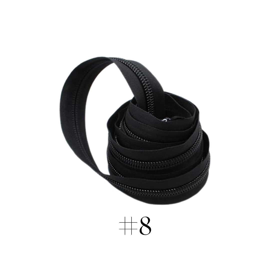 ZIPPER X METRO YKK # 8 NEGRO 580